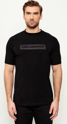 T-shirt męski młodzieżowy wiosenny Karl Lagerfeld ze sklepu: Gomez Fashion Store w kategorii: T-shirty męskie - zdjęcie 874714-BD9-10338_KL255M000014990