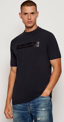 T-shirt męski Karl Lagerfeld ze sklepu: Gomez Fashion Store w kategorii: T-shirty męskie - zdjęcie 874714-BD9-10338_KL255M000014690