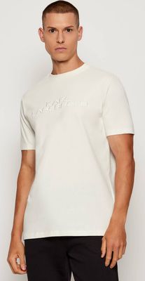 T-shirt męski w stylu młodzieżowym Karl Lagerfeld ze sklepu: Gomez Fashion Store w kategorii: T-shirty męskie - zdjęcie 874714-BD9-10338_KL255M000016334