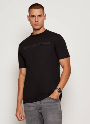 T-shirt męski Karl Lagerfeld ze sklepu: Gomez Fashion Store w kategorii: T-shirty męskie - zdjęcie 874714-BD9-10338_KL255M000018990