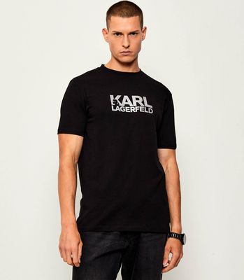 T-shirt męski młodzieżowy Karl Lagerfeld ze sklepu: Gomez Fashion Store w kategorii: T-shirty męskie - zdjęcie 874714-BD9-10338_KL255M000028015