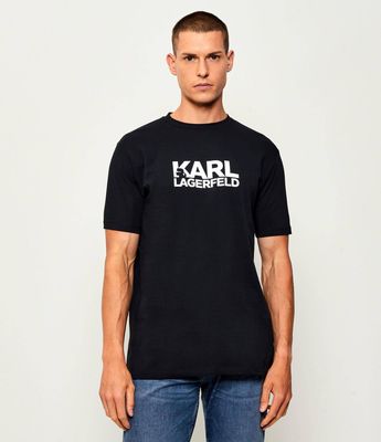 T-shirt męski Karl Lagerfeld ze sklepu: Gomez Fashion Store w kategorii: T-shirty męskie - zdjęcie 874714-BD9-10338_KL255M000028690