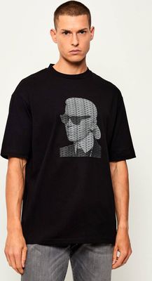 T-shirt męski Karl Lagerfeld ze sklepu: Gomez Fashion Store w kategorii: T-shirty męskie - zdjęcie 874714-BD9-10338_KL255M000031990