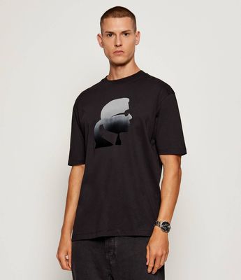 Karl Lagerfeld - T-shirt męski wiosenny ze sklepu: Gomez Fashion Store w kategorii: T-shirty męskie - zdjęcie 874714-BD9-10338_KL255M000032990