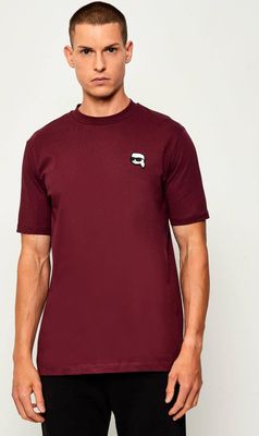 T-shirt męski casual Karl Lagerfeld ze sklepu: Gomez Fashion Store w kategorii: T-shirty męskie - zdjęcie 874714-BD9-10338_KL255M000033703