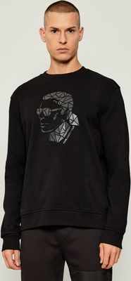 Bluza męska na zimę młodzieżowa Karl Lagerfeld ze sklepu: Gomez Fashion Store w kategorii: Bluzy męskie - zdjęcie 874714-BD9-10338_KL255M000054990