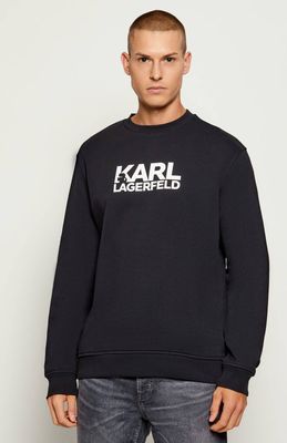 Bluza męska na jesień Karl Lagerfeld ze sklepu: Gomez Fashion Store w kategorii: Bluzy męskie - zdjęcie 874714-BD9-10338_KL255M000056690