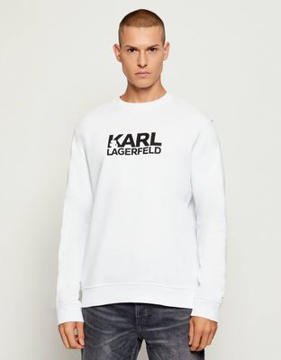 Bluza męska w stylu młodzieżowym Karl Lagerfeld ze sklepu: Gomez Fashion Store w kategorii: Bluzy męskie - zdjęcie 874714-BD9-10338_KL255M000056007