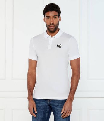T-shirt męski casual Karl Lagerfeld ze sklepu: Gomez Fashion Store w kategorii: T-shirty męskie - zdjęcie 874714-BD9-10338_KL255M000087007