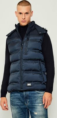 Kamizelka męska jesienna casual Karl Lagerfeld ze sklepu: Gomez Fashion Store w kategorii: Kamizelki męskie - zdjęcie 874714-BD9-10338_KL255M000092690