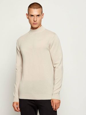 Sweter męski casualowy Karl Lagerfeld ze sklepu: Gomez Fashion Store w kategorii: Swetry męskie - zdjęcie 874714-BD9-10338_KL255M000106336