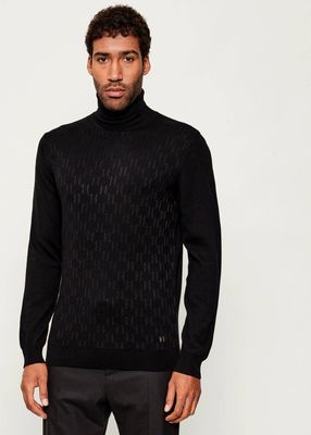 Sweter męski Karl Lagerfeld ze sklepu: Gomez Fashion Store w kategorii: Swetry męskie - zdjęcie 874714-BD9-10338_KL255M000109990