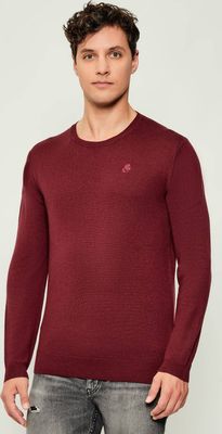 Karl Lagerfeld - Sweter męski casual ze sklepu: Gomez Fashion Store w kategorii: Swetry męskie - zdjęcie 874714-BD9-10338_KL255M000111703