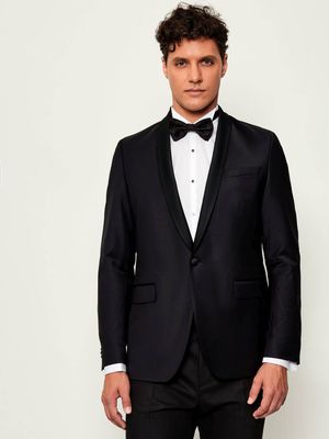 Marynarka męska na jesień Karl Lagerfeld ze sklepu: Gomez Fashion Store w kategorii: Marynarki męskie - zdjęcie 874714-BD9-10338_KL255M000116990