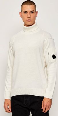 Sweter męski na zimę casual C.P. Company ze sklepu: Gomez Fashion Store w kategorii: Swetry męskie - zdjęcie 874714-BD9-10338_CY255M000008103