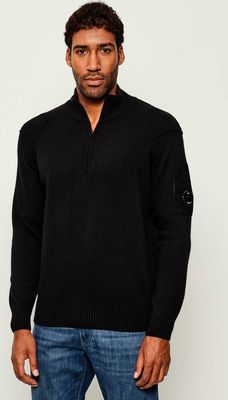 Sweter męski casual C.P. Company ze sklepu: Gomez Fashion Store w kategorii: Swetry męskie - zdjęcie 874714-BD9-10338_CY255M000033999