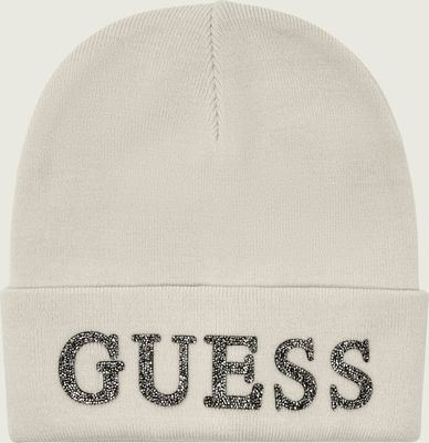 Guess - Czapka zimowa damska ze sklepu: Gomez Fashion Store w kategorii: Czapki zimowe damskie - zdjęcie 874714-BD9-10338_GU255W000013817