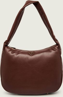 Torebka hobo elegancki Guess ze sklepu: Gomez Fashion Store w kategorii: Torebki hobo - zdjęcie 874714-BD9-10338_GU255W000092G63