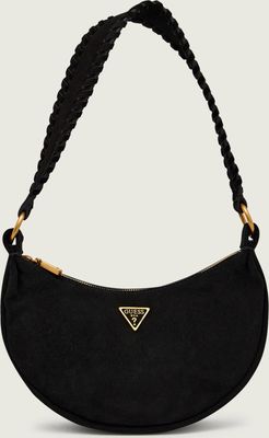 Torebka hobo elegancki Guess ze sklepu: Gomez Fashion Store w kategorii: Torebki hobo - zdjęcie 874714-BD9-10338_GU255W000128489