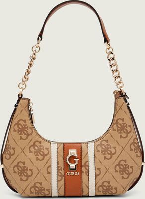 Torebka hobo elegancki Guess ze sklepu: Gomez Fashion Store w kategorii: Torebki hobo - zdjęcie 874714-BD9-10338_GU255W000145D51