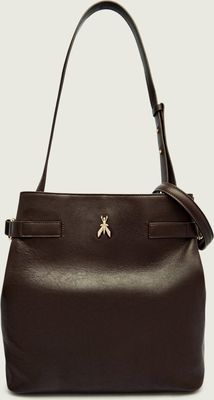 Patrizia Pepe - Shopper bag elegancka ze sklepu: Gomez Fashion Store w kategorii: Torby Shopper bag - zdjęcie 874714-BD9-10338_PK255W000011638