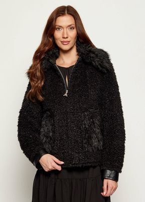 Kurtka damska na jesień Patrizia Pepe ze sklepu: Gomez Fashion Store w kategorii: Kurtki damskie - zdjęcie 874714-BD9-10338_PK255W000056049