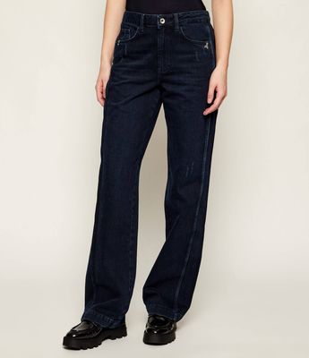 Patrizia Pepe - Jeansy damskie w miejskim stylu ze sklepu: Gomez Fashion Store w kategorii: Jeansy damskie - zdjęcie 874714-BD9-10338_PK255W000075662