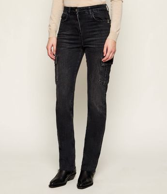 Jeansy damskie wiosenne Patrizia Pepe ze sklepu: Gomez Fashion Store w kategorii: Jeansy damskie - zdjęcie 874714-BD9-10338_PK255W000078664