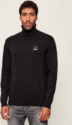 Karl Lagerfeld Jeans - Sweter męski casualowy ze sklepu: Gomez Fashion Store w kategorii: Swetry męskie - zdjęcie 874714-BD9-10338_KJ255M000007002