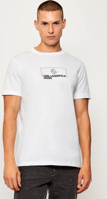 T-shirt męski Karl Lagerfeld Jeans ze sklepu: Gomez Fashion Store w kategorii: T-shirty męskie - zdjęcie 874714-BD9-10338_KJ255M000009001