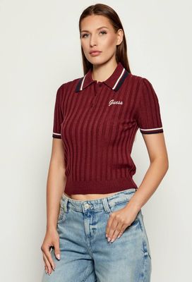 Sweter damski GUESS ACTIVE ze sklepu: Gomez Fashion Store w kategorii: Swetry damskie - zdjęcie 874714-BD9-10338_GV255W000038T58