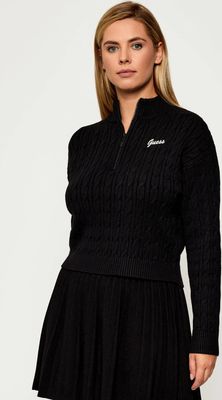 Sweter damski na zimę GUESS ACTIVE ze sklepu: Gomez Fashion Store w kategorii: Swetry damskie - zdjęcie 874714-BD9-10338_GV255W000055046
