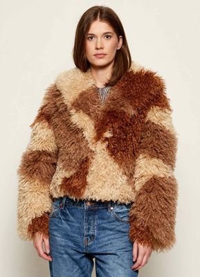 Futro damskie casualowe jesienne One Teaspoon ze sklepu: Gomez Fashion Store w kategorii: Futra damskie - zdjęcie 874714-BD9-10338_OE255W000001066