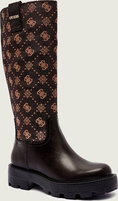 Kozaki damskie na zimę Guess ze sklepu: Gomez Fashion Store w kategorii: Kozaki damskie - zdjęcie 874714-BD9-10338_GU255W000303428