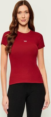 Bluzka damska Guess Jeans ze sklepu: Gomez Fashion Store w kategorii: Bluzki damskie - zdjęcie 874714-BD9-10338_GE255W000016Q98