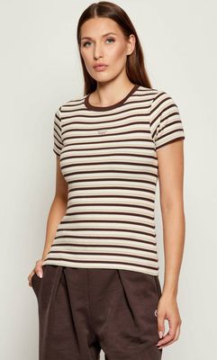 Bluzka damska Guess Jeans ze sklepu: Gomez Fashion Store w kategorii: Bluzki damskie - zdjęcie 874714-BD9-10338_GE255W000017W96