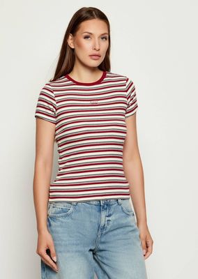Bluzka damska Guess Jeans ze sklepu: Gomez Fashion Store w kategorii: Bluzki damskie - zdjęcie 874714-BD9-10338_GE255W000017W97