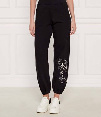 Spodnie damskie Karl Lagerfeld ze sklepu: Gomez Fashion Store w kategorii: Spodnie damskie - zdjęcie 874714-BD9-10338_KL254W000043666