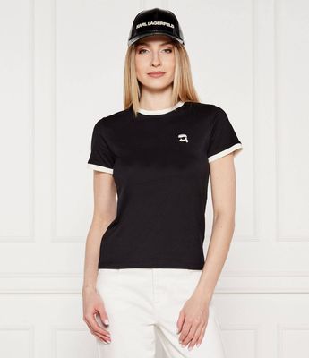 Bluzka damska casual Karl Lagerfeld ze sklepu: Gomez Fashion Store w kategorii: Bluzki damskie - zdjęcie 874714-BD9-10338_KL254W000054666