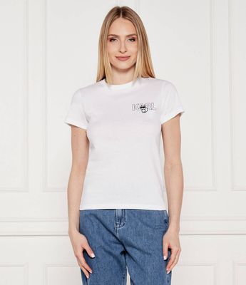 Bluzka damska Karl Lagerfeld ze sklepu: Gomez Fashion Store w kategorii: Bluzki damskie - zdjęcie 874714-BD9-10338_KL254W000056100