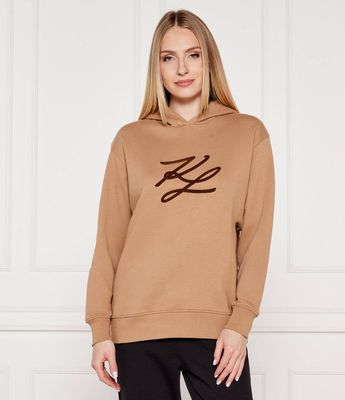 Bluza damska w stylu młodzieżowym na jesień Karl Lagerfeld ze sklepu: Gomez Fashion Store w kategorii: Bluzy damskie - zdjęcie 874714-BD9-10338_KL254W000058C75