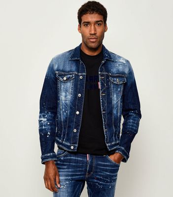 Kurtka męska wiosenna Dsquared2 ze sklepu: Gomez Fashion Store w kategorii: Kurtki męskie - zdjęcie 874714-BD9-10338_DQ254M000033470