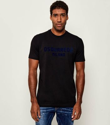 Dsquared2 - T-shirt męski na wiosnę ze sklepu: Gomez Fashion Store w kategorii: T-shirty męskie - zdjęcie 874714-BD9-10338_DQ254M000035B09