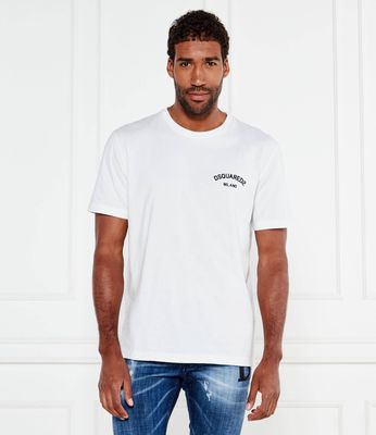 T-shirt męski Dsquared2 ze sklepu: Gomez Fashion Store w kategorii: T-shirty męskie - zdjęcie 874714-BD9-10338_DQ254M000037961