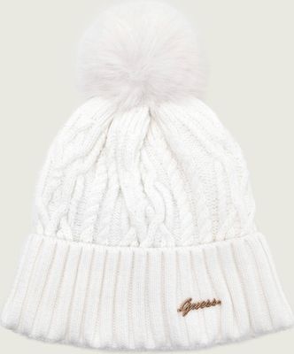 Czapka zimowa damska Guess ze sklepu: Gomez Fashion Store w kategorii: Czapki zimowe damskie - zdjęcie 874714-BD9-10338_GJ255W000001H47