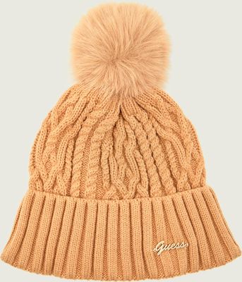 Czapka zimowa damska Guess ze sklepu: Gomez Fashion Store w kategorii: Czapki zimowe damskie - zdjęcie 874714-BD9-10338_GJ255W000001L91