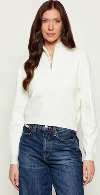 Sweter damski casual Guess ze sklepu: Gomez Fashion Store w kategorii: Swetry damskie - zdjęcie 874714-BD9-10338_GJ255W000005H47