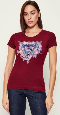 Bluzka damska Guess ze sklepu: Gomez Fashion Store w kategorii: Bluzki damskie - zdjęcie 874714-BD9-10338_GJ255W000006I72