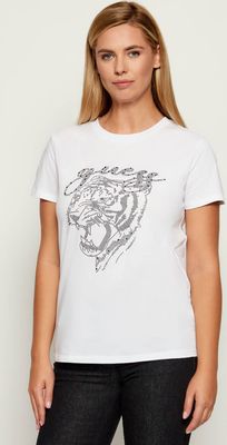 Bluzka damska Guess ze sklepu: Gomez Fashion Store w kategorii: Bluzki damskie - zdjęcie 874714-BD9-10338_GJ255W000007F11