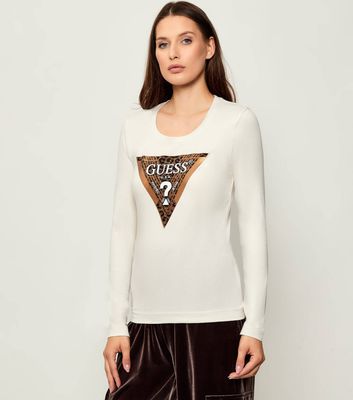Guess - Bluzka damska ze sklepu: Gomez Fashion Store w kategorii: Bluzki damskie - zdjęcie 874714-BD9-10338_GJ255W000009H47